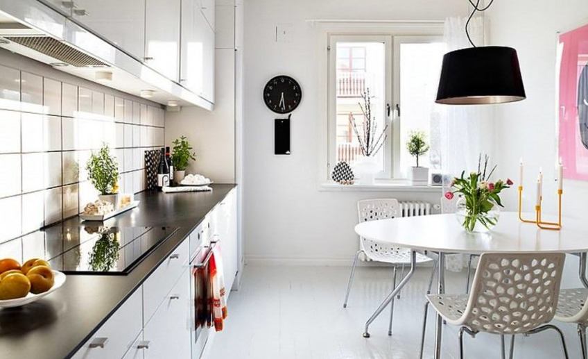 Usual making the kitchen in a scandinavian style photo 22