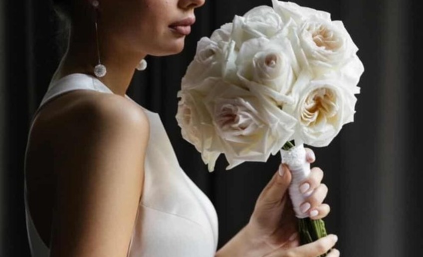 букет цветов невесты из роз
